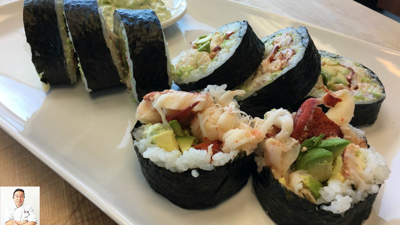 GRAPHIC: LIVE Maine Lobster Sushi Roll | Hiroyuki Terada - Diaries of a Master Sushi Chef