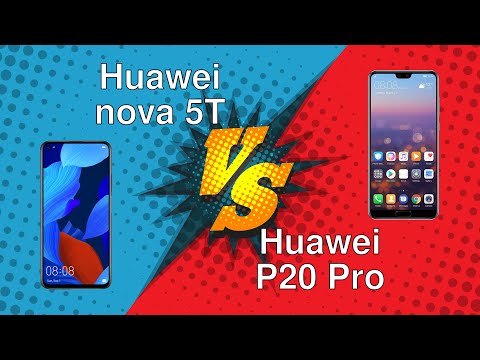 Huawei nova 5T vs Huawei P20 Pro