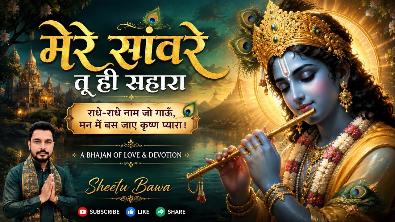 मेरे साँवरे, तू ही सहारा Song | Mere Sanware tu hi Sahara hai Song by Sheetu Bawa | Bhakti Song