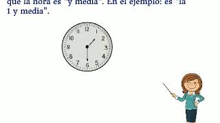 El Reloj Horas en punto Horas y cuarto Horas y media