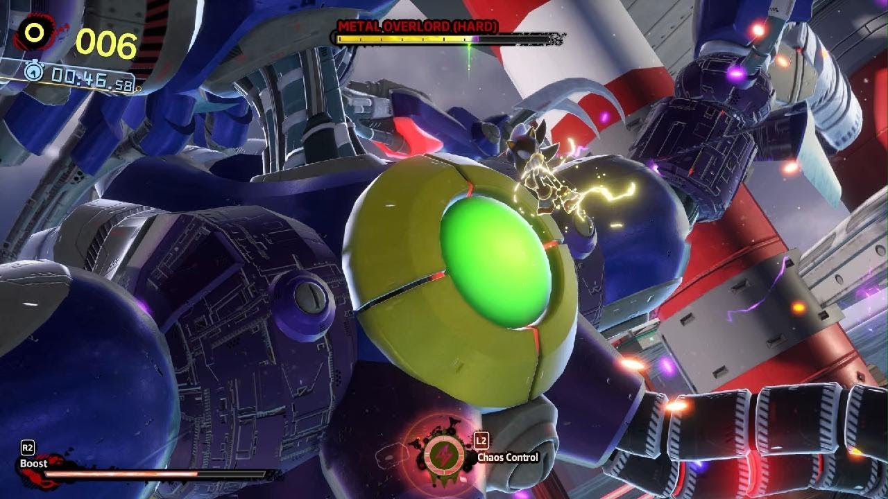 Shadow Generations : Metal Overlord Hard Mode S Rank - YouTube