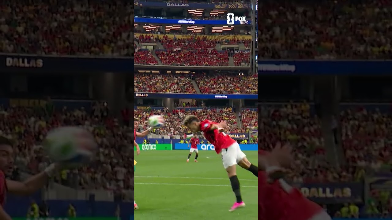 After the set piece, Karim Hafez finds Emam Ashour to put Egypt ahead over Australia 🔥