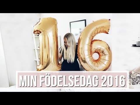 MIN FÖDELSEDAG 2016 + ÖVNINGSKÖR! | VLOGG