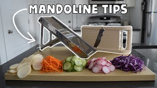 How To Use A Mandoline Slicer (Tips and Tricks!)