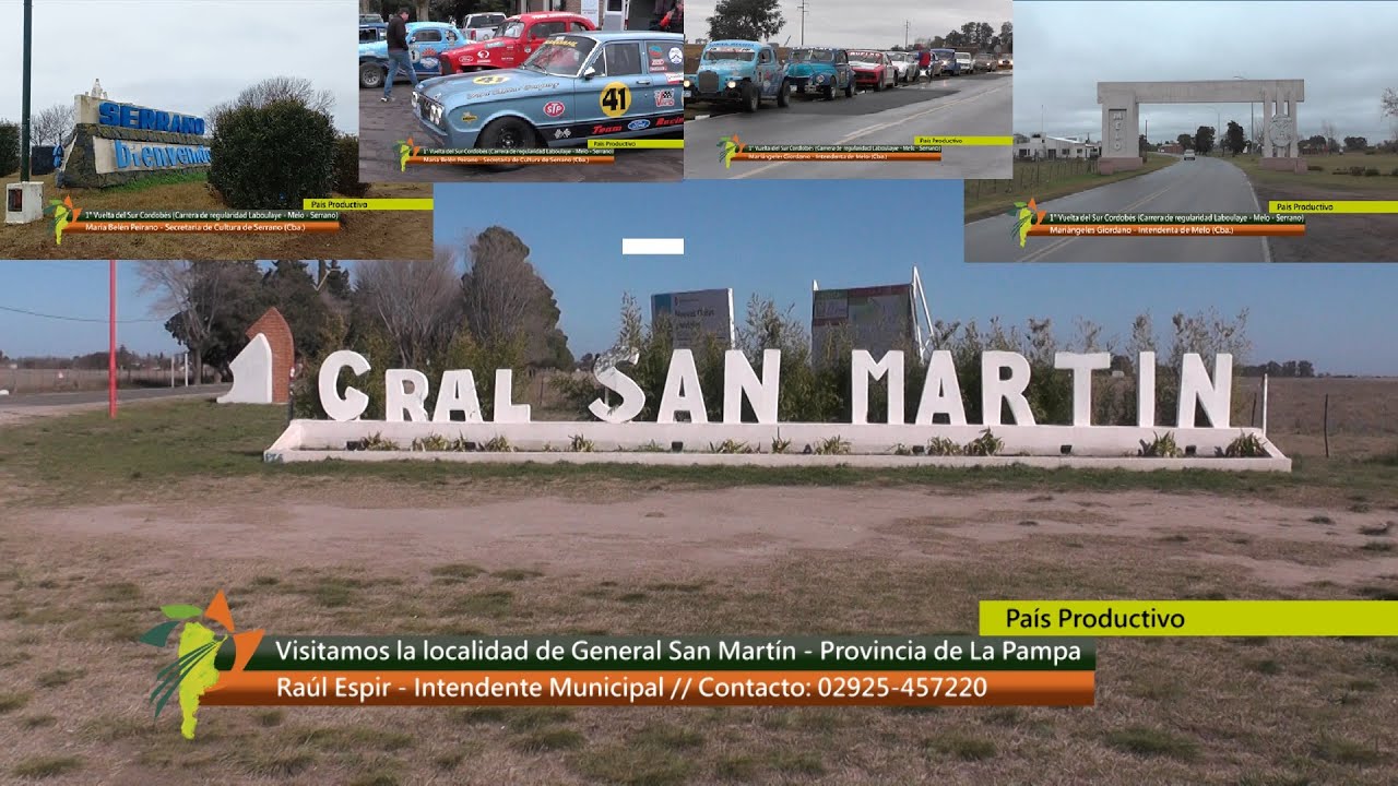 General San Martín, La Pampa. - 1° Vuelta del Sur Cordobés Laboulaye-Melo-Serrano, Cba. 26-08-2023