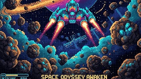 PyGame / Python Game course demo | Space Odyssey Awaken