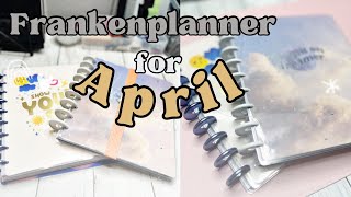 Frankenplanner Setup for April