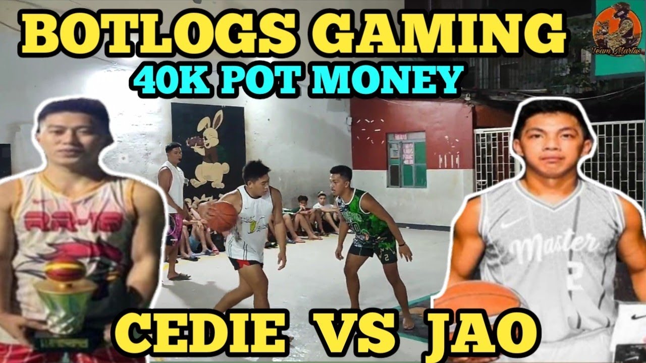 BOTLOGS GAMING | 1V1 CHALLENGE | CEDIE VS JAO | 40K POT MONEY - YouTube