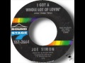 joe simon i got a whole lot of lovin