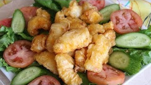 Crispy Fried Squids (Mực chien giòn) Recipe