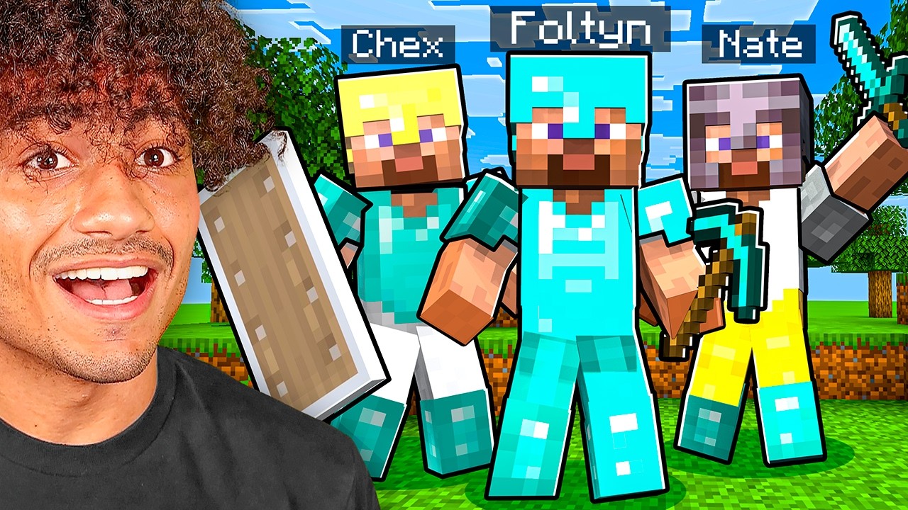 THE ROBROS PLAY MINECRAFT!