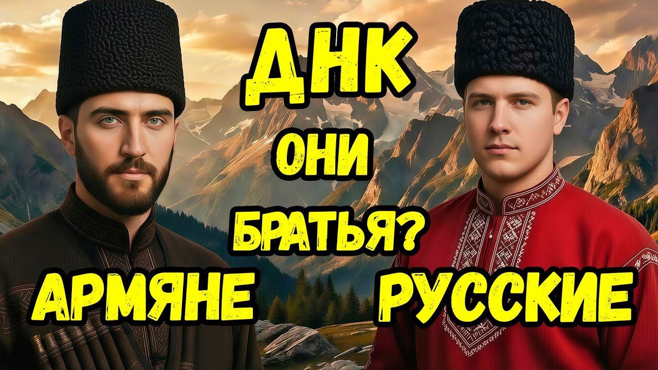 КТО ТАКИЕ АРМЯНЕ И РУССКИЕ? Ответ генетиков шокирует
