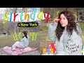 Vlog New York EP.2 🇺🇸🗽 Picnic วันเกิดที่ Central Park / Recap ชีวิตในวัยเลข 3 🦁🫶🏻