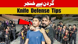 What to do when someone puts knife on your neck | Self-Defense Technique