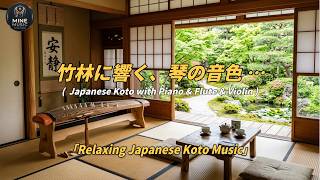 癒しBGM】竹林に響く、琴の音色 ｜ Relaxing Japanese Koto Music