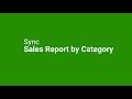 7. Sync Sales Report by Category