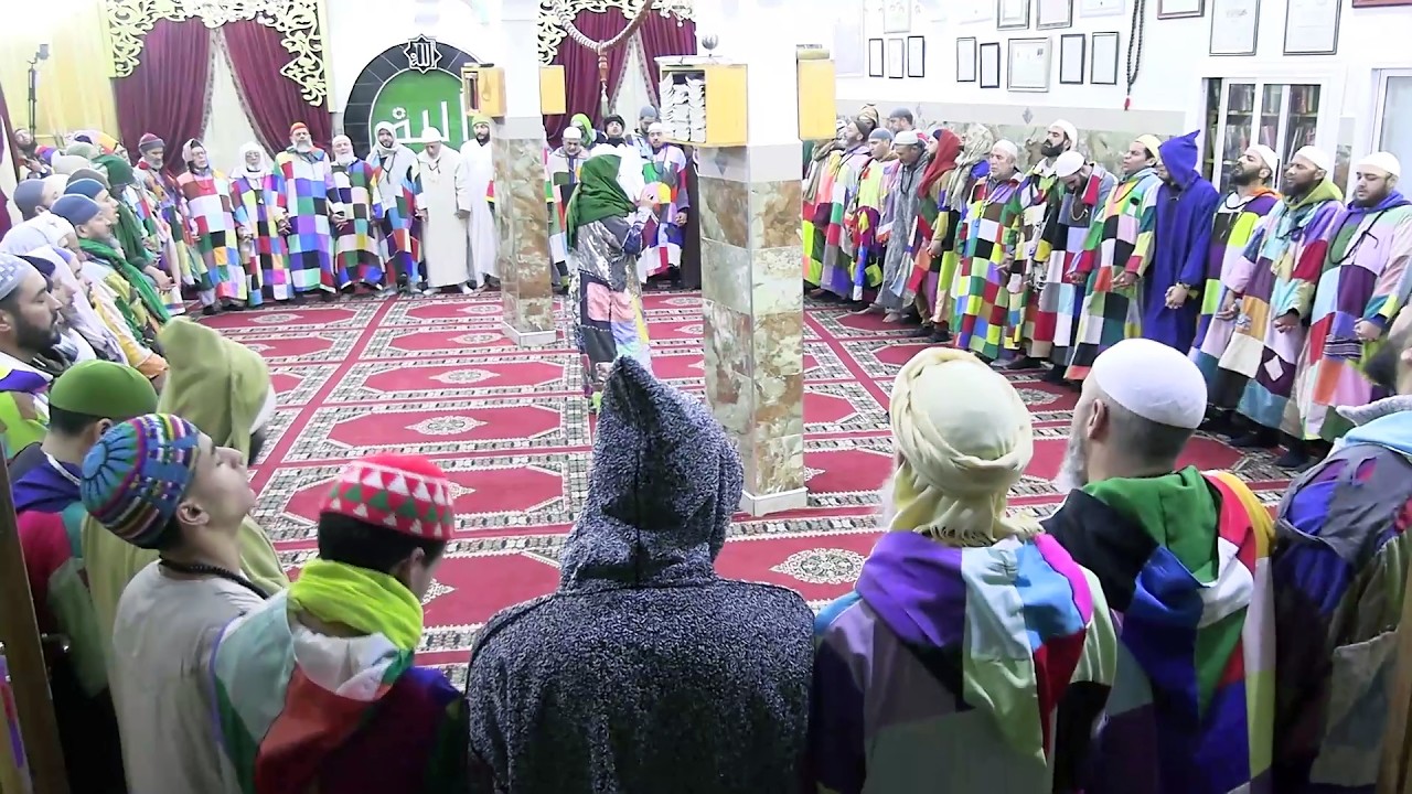 يا مريد علم الروح الله الله الحضرة الصوفية - الزاوية الكركرية - المغرب