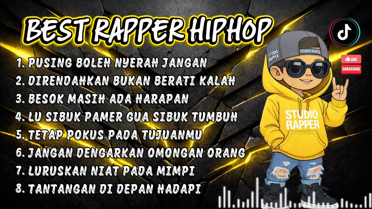 PUSING BOLEH NYERAH JANGAN || BEST RAPPER HIPHOP TERBARU 2026 || MOTIVASI ENAK DI DENGAR #rapper 