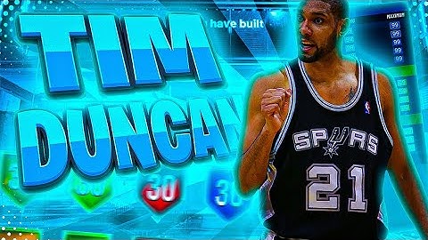 My Tim Duncan REBIRTH BUILD is INSANE - next gen nba 2k22 - power forward