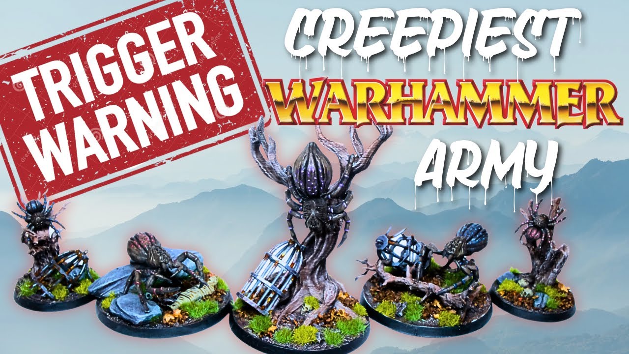Middle Earth is NOT for Arachnophobes! | Painting Warhammer's Creepiest Army!