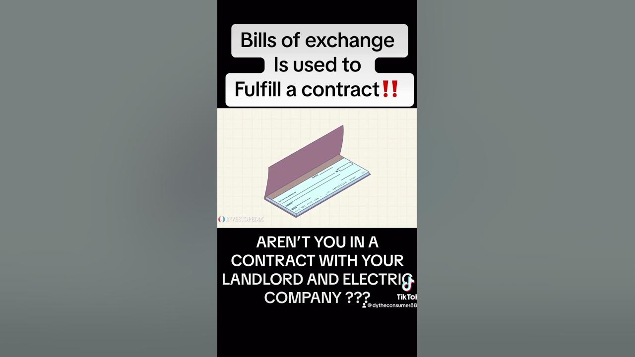 Bills of exchange act 1882 youtube