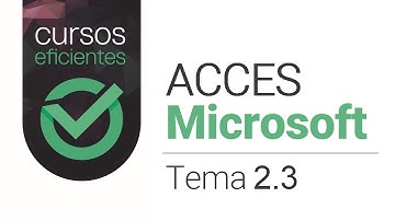 Importar y vincular datos en Access 2016. Curso Access 2016 homologado por Universidad