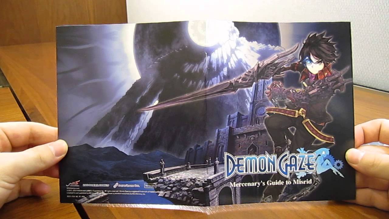 Demon Gaze -Limited Edition- -Unboxing- PSV