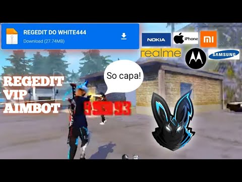 REGEDIT DO WHITE444 MOBILE FREE FIRE