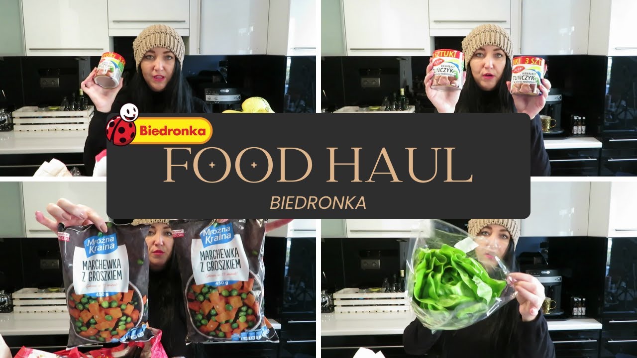 FOOD HAUL z BIEDRONKI
