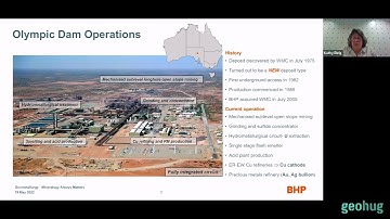 Kathy Ehrig - BHP - Geometallurgy – Mineralogy Always Matters