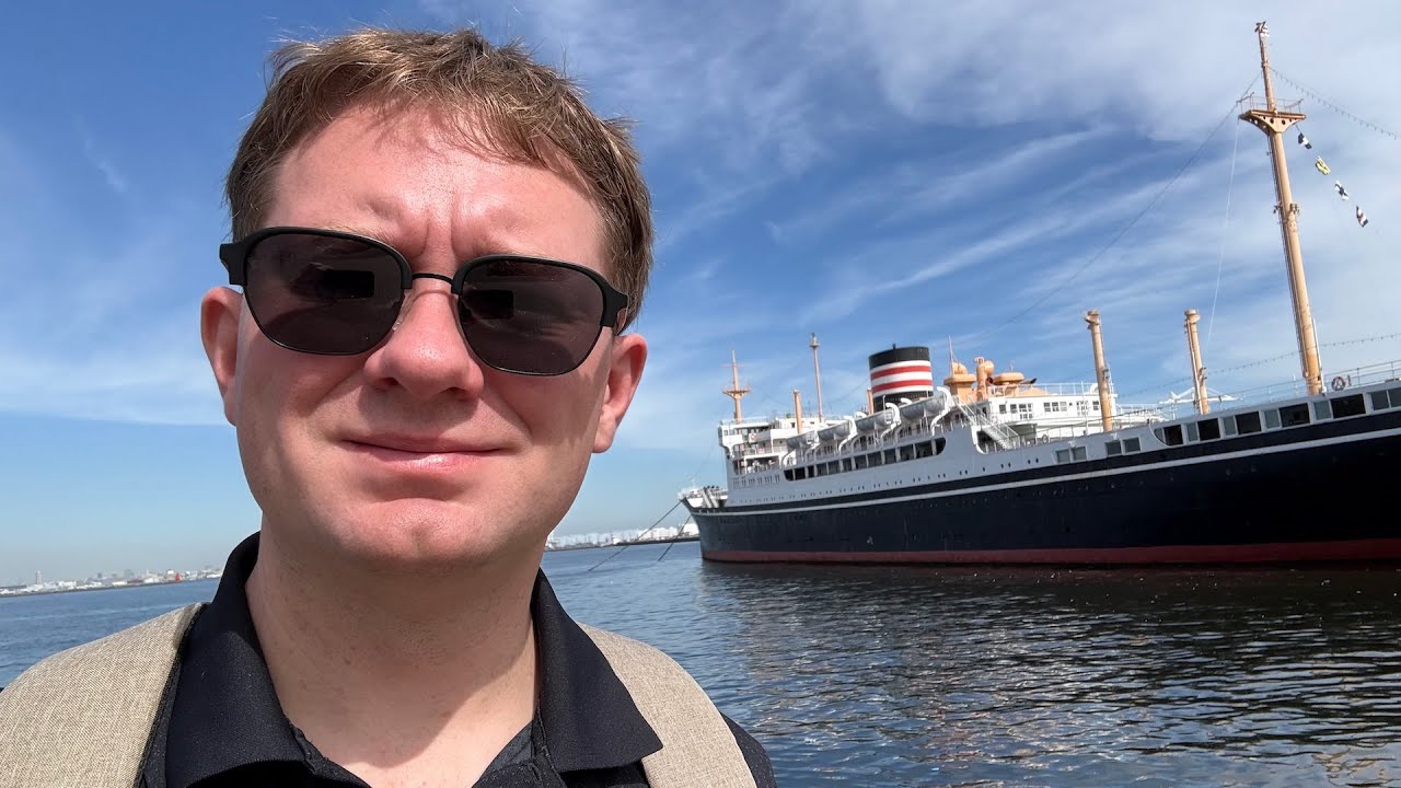 VISITING JAPANS LAST OCEAN LINER! - YouTube