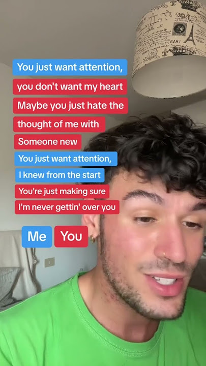 Let’s sing Attention by Charlie Puth❤️