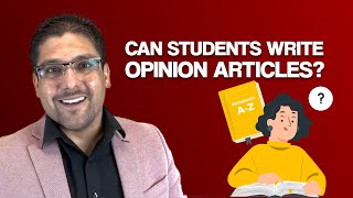 Can Students Write Opinion Articles
