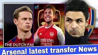 frenkie De jong to Arsenal transfer news latest summer arsenal transfer martin zubimendi to arsenal