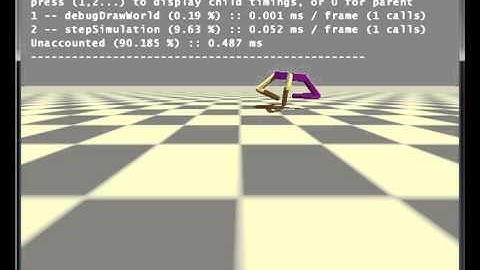 University of Vermont - CS 206: Evolutionary Robotics - Original Evolved Gait