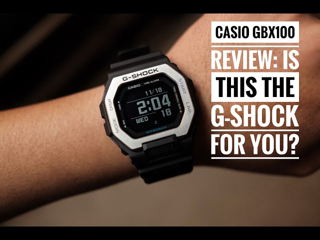 Casio GBX100 G-Lide Review: Is this the G-Shock for You?