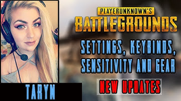 Taryn PUBG Settings, Keybinds, Sensitivity, Gear and Setup [Pro Player Updates 2019]