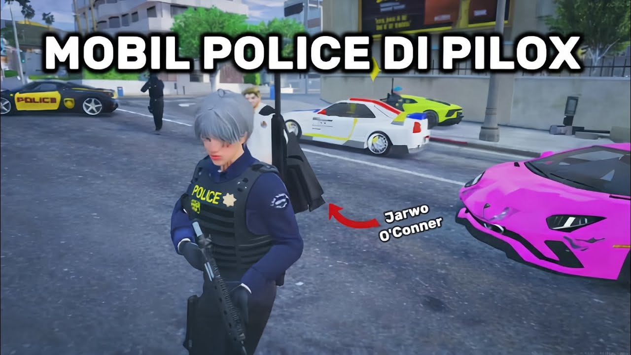 SIAPA YANG BERANI PILOX MOBIL POLISI?! - GTA V ROLEPLAY 