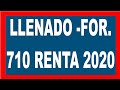 Declaración RENTA ANUAL 2020 FORMULARIO V.710 | IMPUESTO A LA RENTA ANUAL 2020 SUNAT