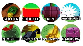 Every Grow a Garden MUTATION Explained - ROBLOX