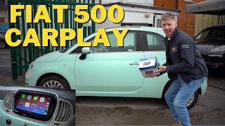 Fiat 500 2016+ Apple Carplay & Andoird Auto - Radio Upgrade - Alpine W690