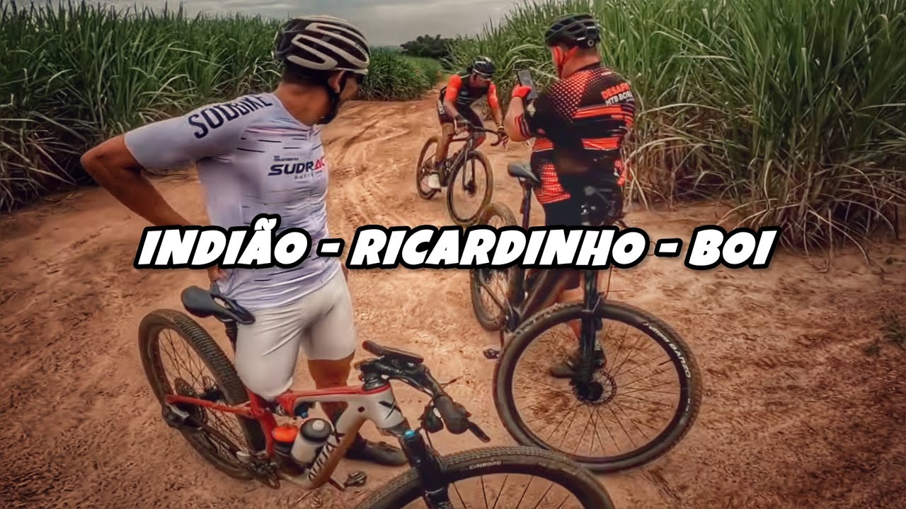 PEDALANDO EM BEBEDOURO COM INDIÃO- RICARDINHO E BOI 