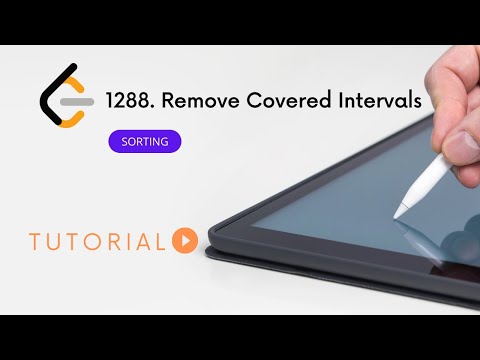 Remove Covered Intervals | LeetCode 1288 | Sorting