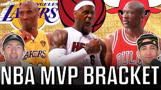 NBA MVP Bracket: Who has the GOAT season? LeBron vs. MJ, Shaq vs. Hakeem, Bird vs. Wilt | Nerd Sesh