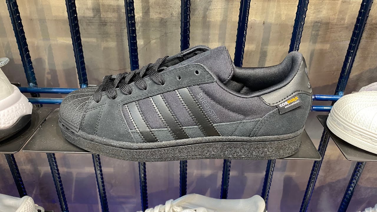 ★ADIDAS★ SUPERSTAR BLACK ID1405 22-29 Adidas Superstar (Core Black/Core Black/Carbon) - Style Code