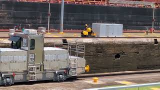 Panama Canal - Atlantic side - original Gatun locks 