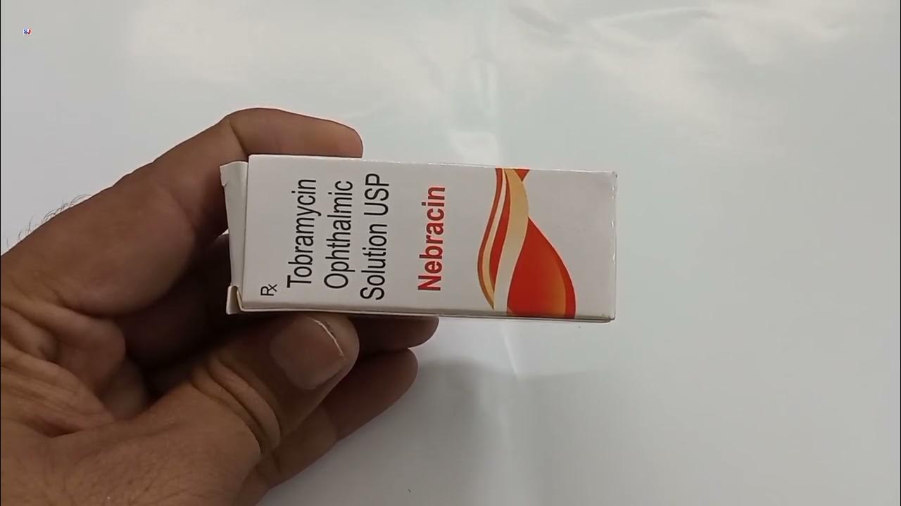 Nebracin Eye drops Tobramycin Ophthalmic Solution usp uses Nebracin
