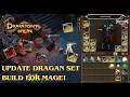 Drakensang Online Update Dragan Set Build for Mage 