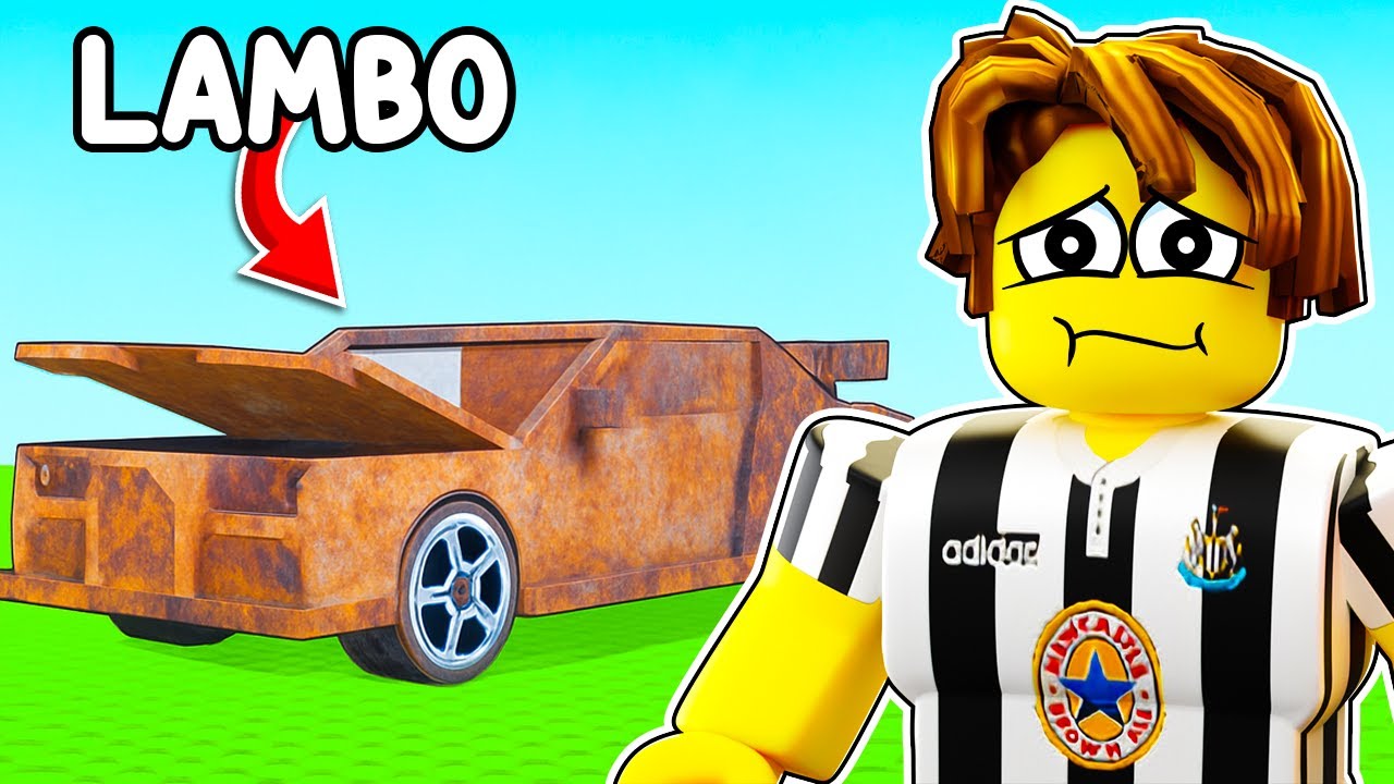 fixing EXPENSIVE SUPERCARS in Roblox repair a car...