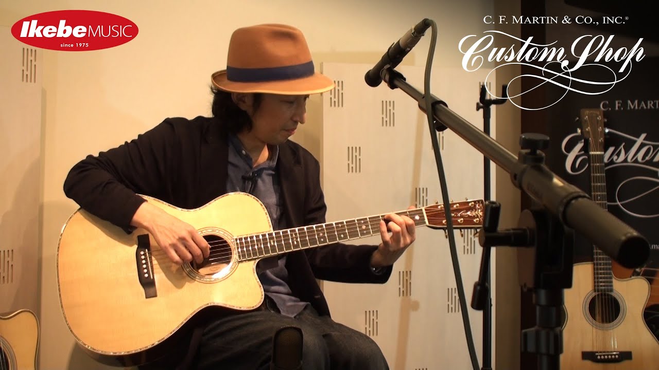 IKEBE channel】おおはた雄一が弾く CTM 000 Cutaway VTS TOP MODEL 